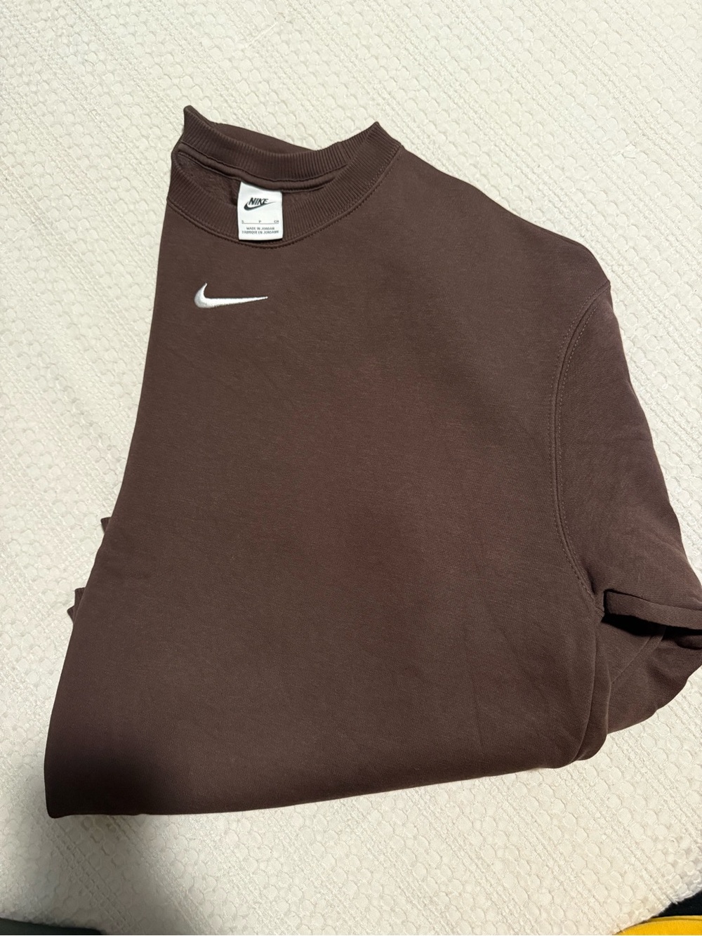 Nike Women’s Phoenix Chocolate Brown Crewneck